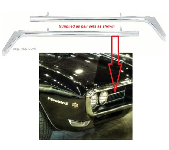 Grille Mold: 67-68 Firebird 400 (pr)